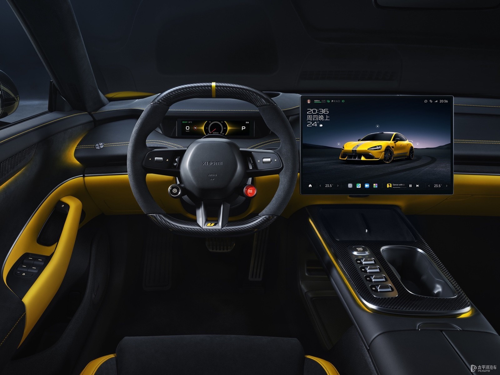 Xiaomi SU7 ultra Interior Dashboard view